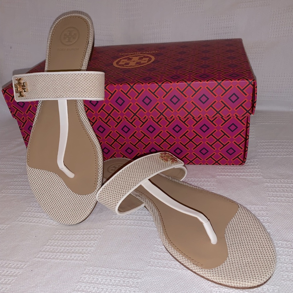 Tory Burch Kira Thong Sandals NWOT